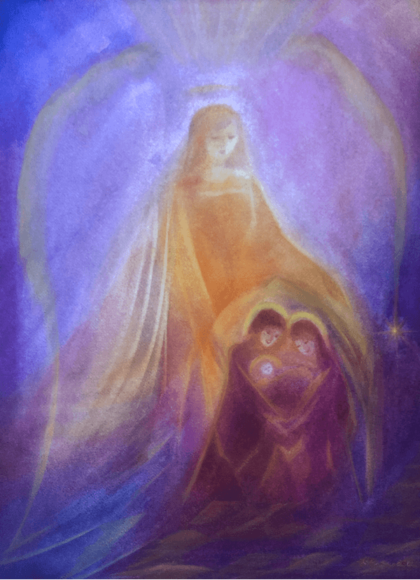 Szenteste - Szokai-Máthé Imola akvarellje